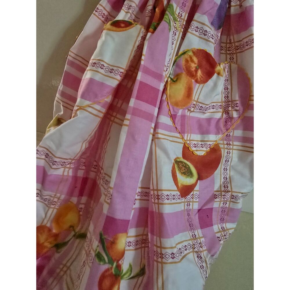Mommy & Me Matching Apron's Vintage Fabric Heart Pockets Ricrac Child/Adult